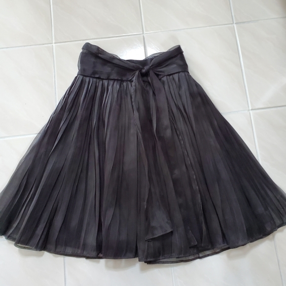 Zoe D black pleated skirt size S - Picture 6 of 6